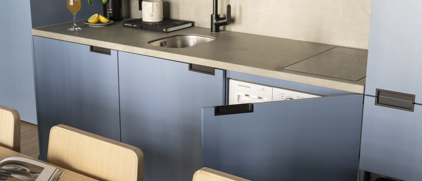 квартира München Obersendling 03 кухня 13397