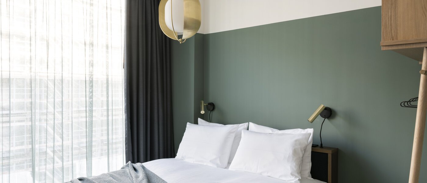 квартира München Obersendling 02 спальная комната 13397