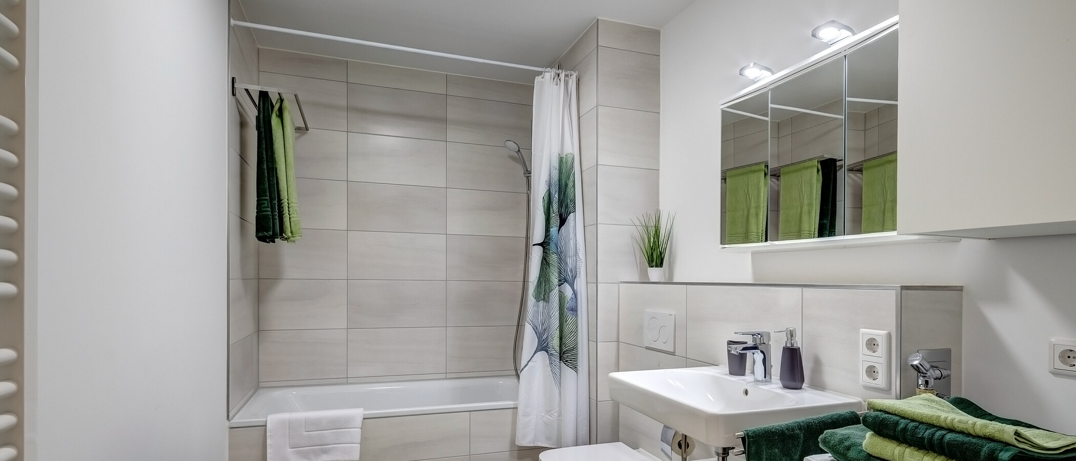 квартира München Moosach 01 ванная комната 13403