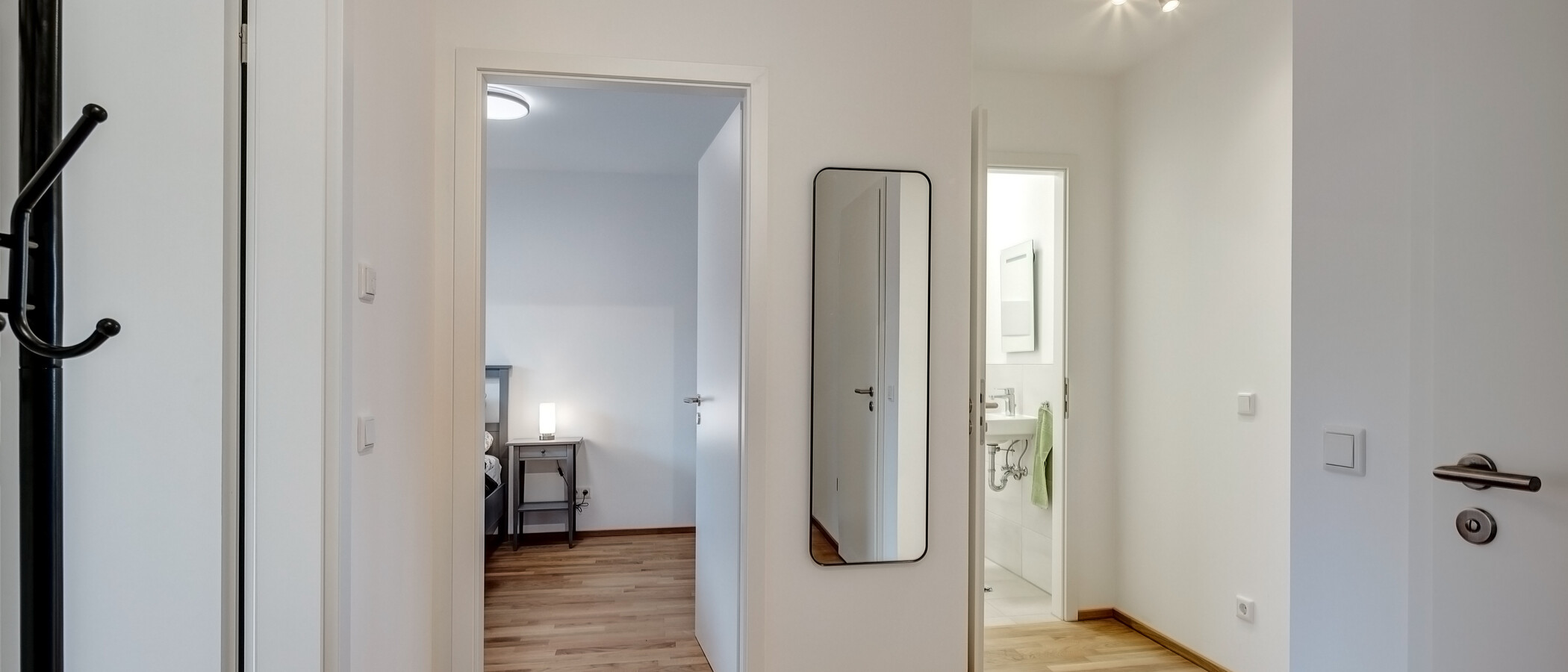 квартира München Moosach 03 коридор 13403