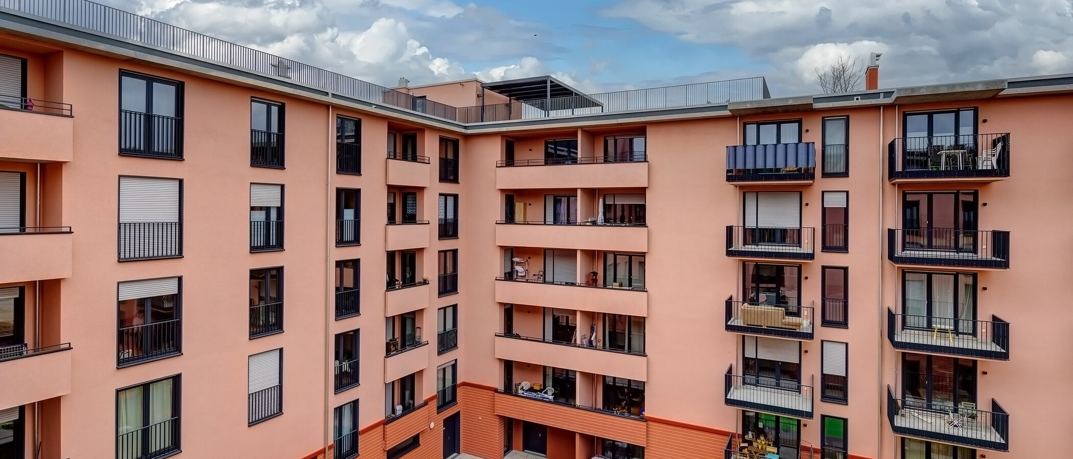 квартира München Moosach 02 вид из окна 13403