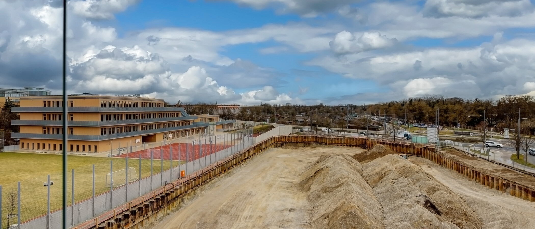 квартира München Moosach 03 вид из окна 13403