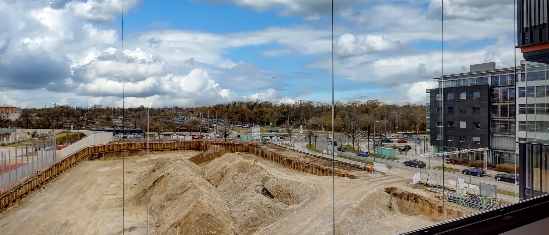 квартира München Moosach 04 вид из окна 13403