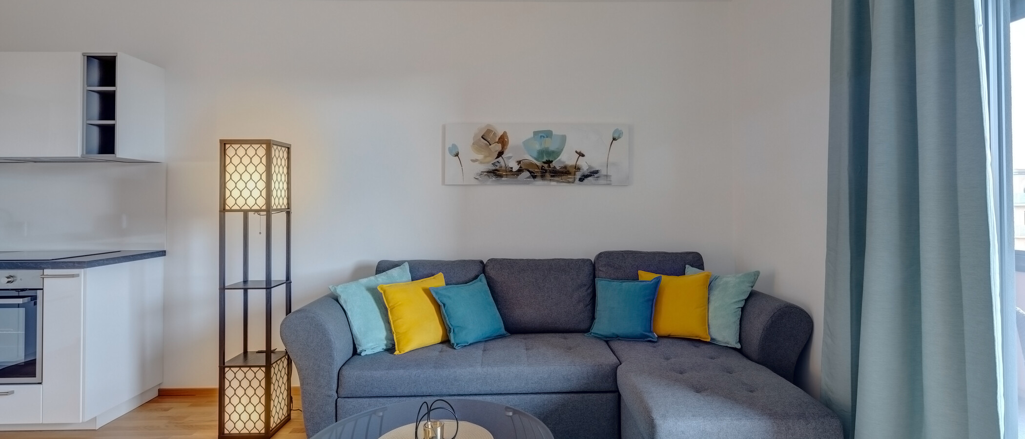 квартира München Moosach 02 жилое пространство 13403