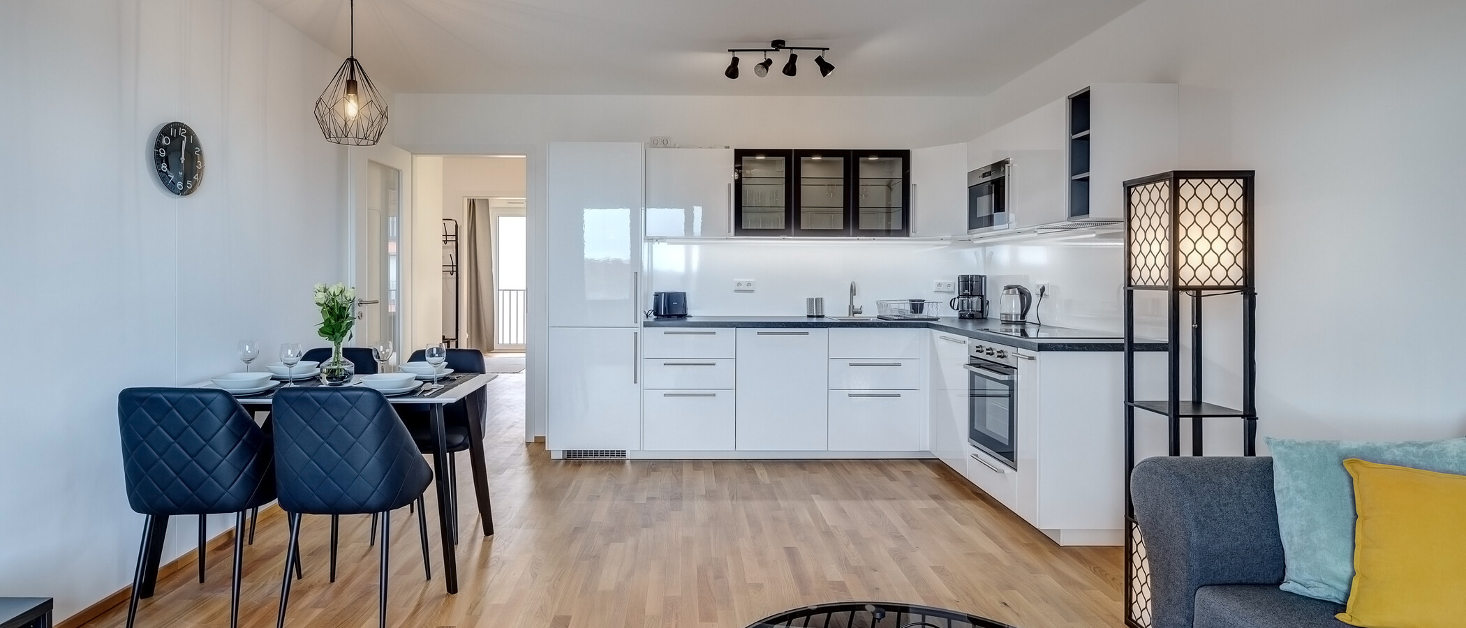 квартира München Moosach 03 жилое пространство 13403