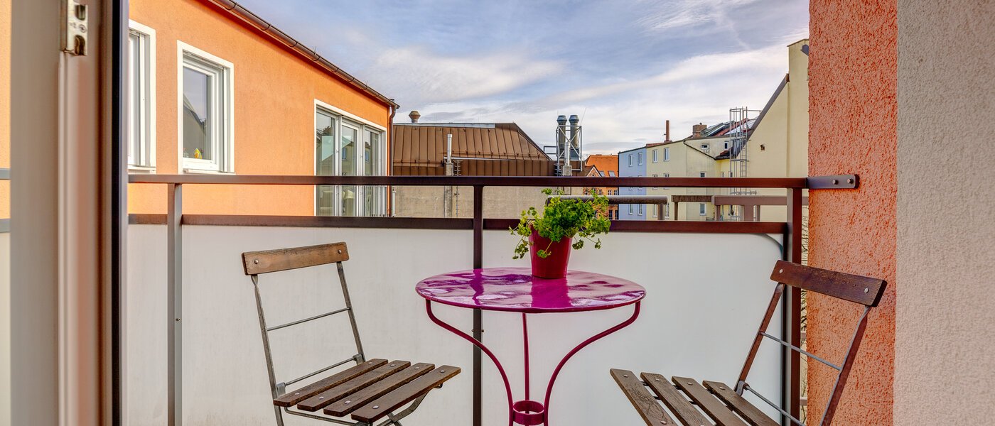 квартира München Maxvorstadt - Westen 01 балкон 13405