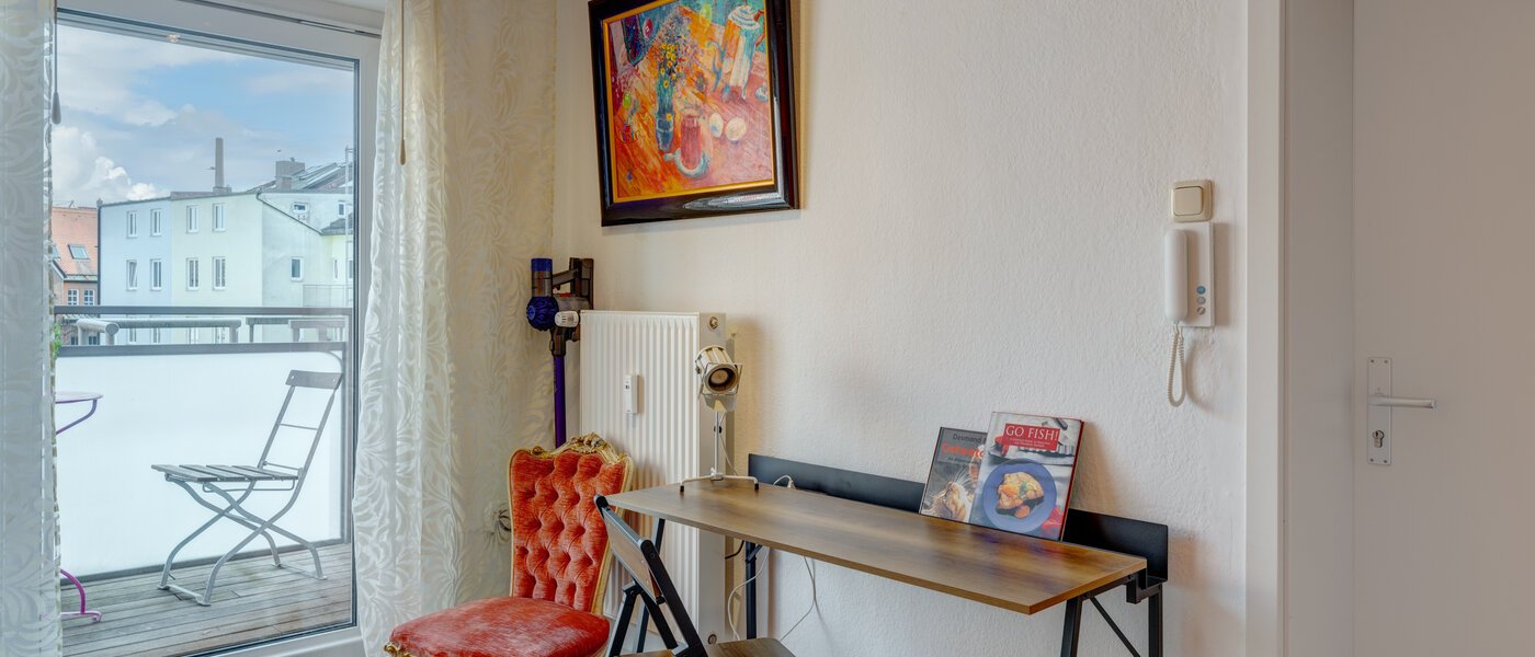 квартира München Maxvorstadt - Westen 02 жилое пространство 13405