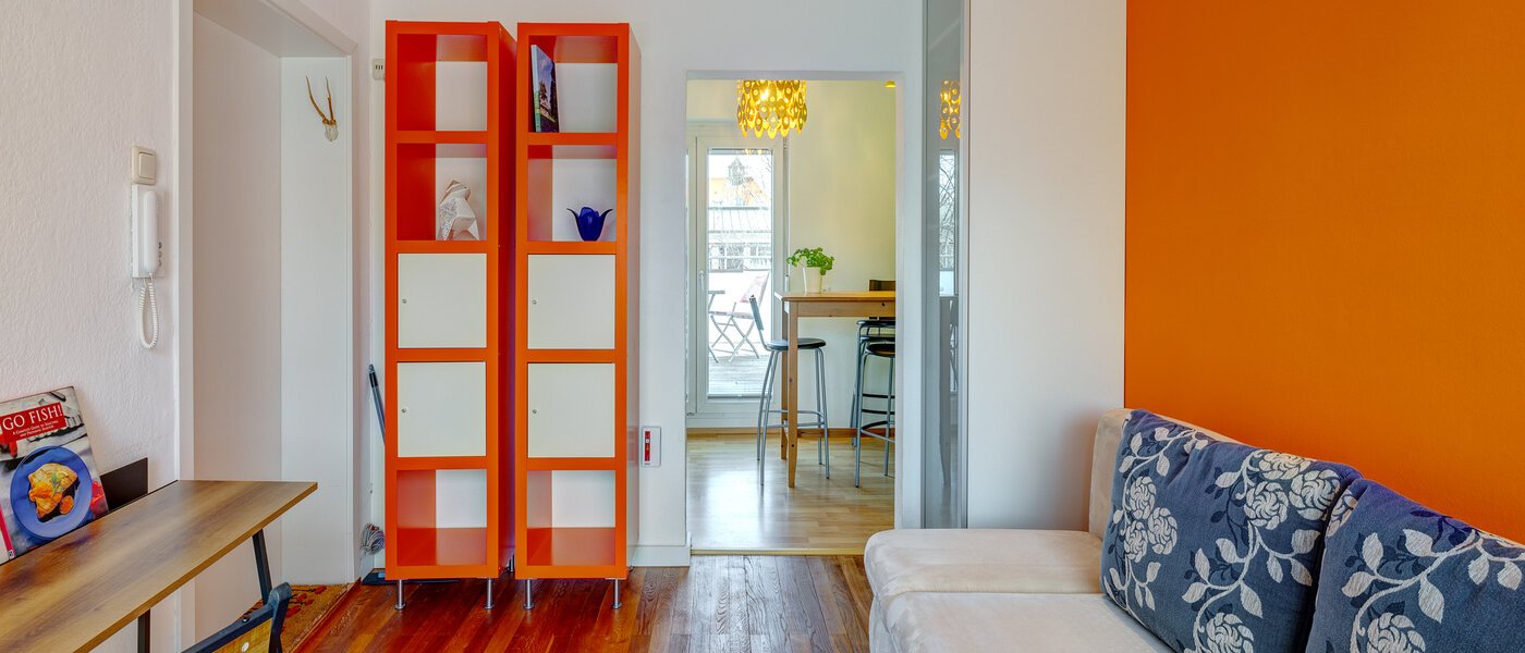 квартира München Maxvorstadt - Westen 03 жилое пространство 13405