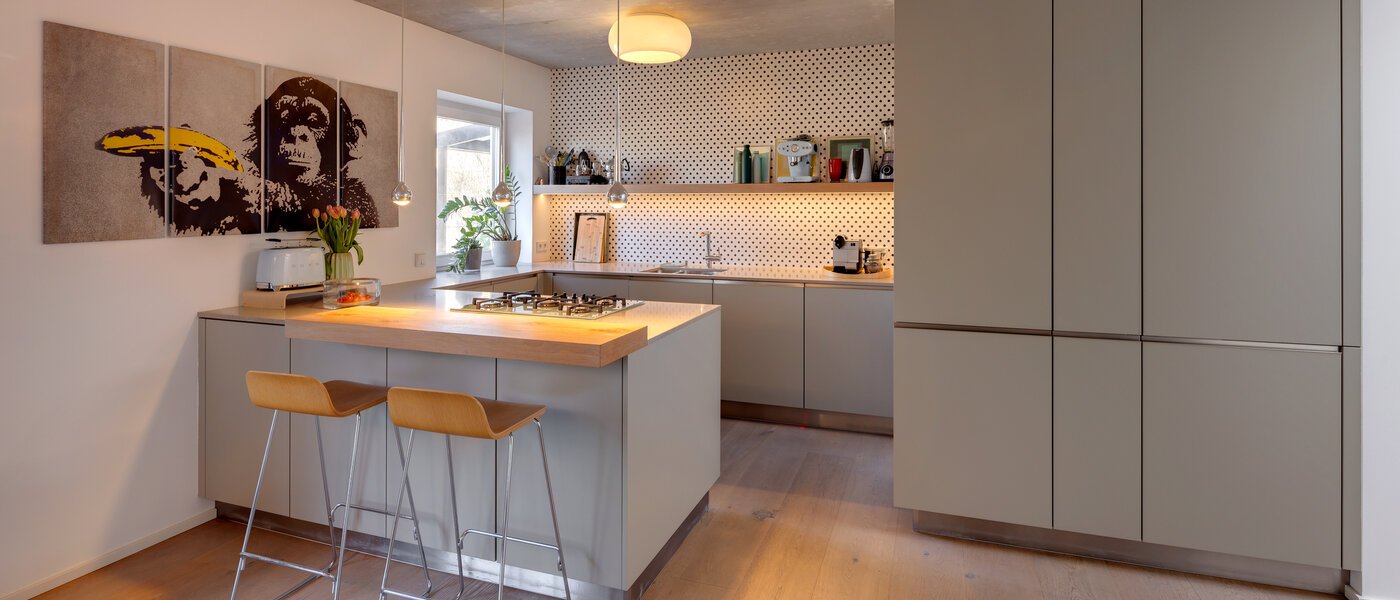 квартира-пентхаус München Solln 02 кухня 13410