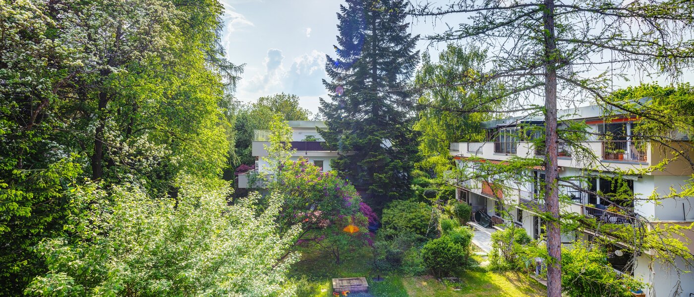 квартира-пентхаус München Solln 01 вид из окна 13410