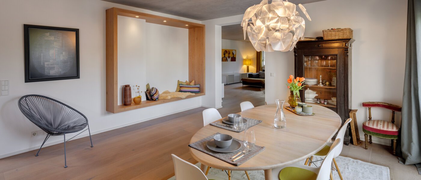 квартира-пентхаус München Solln 02 обеденная зона 13410