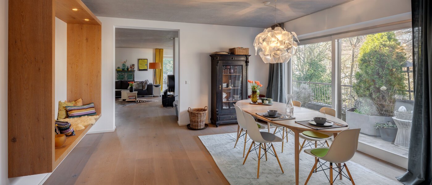 квартира-пентхаус München Solln 04 обеденная зона 13410