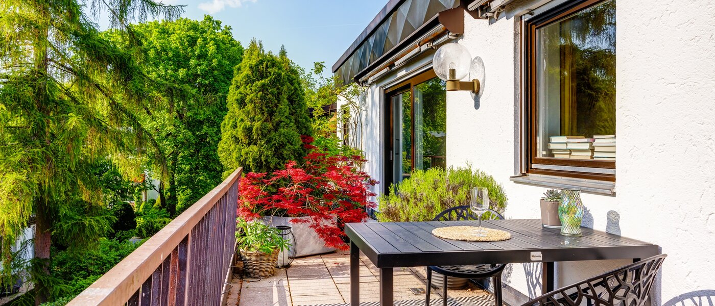 квартира-пентхаус München Solln 01 терраса с крышей 13410