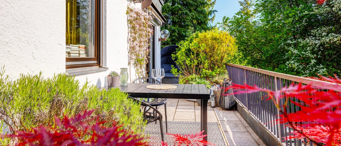 квартира-пентхаус München Solln 03 терраса с крышей 13410