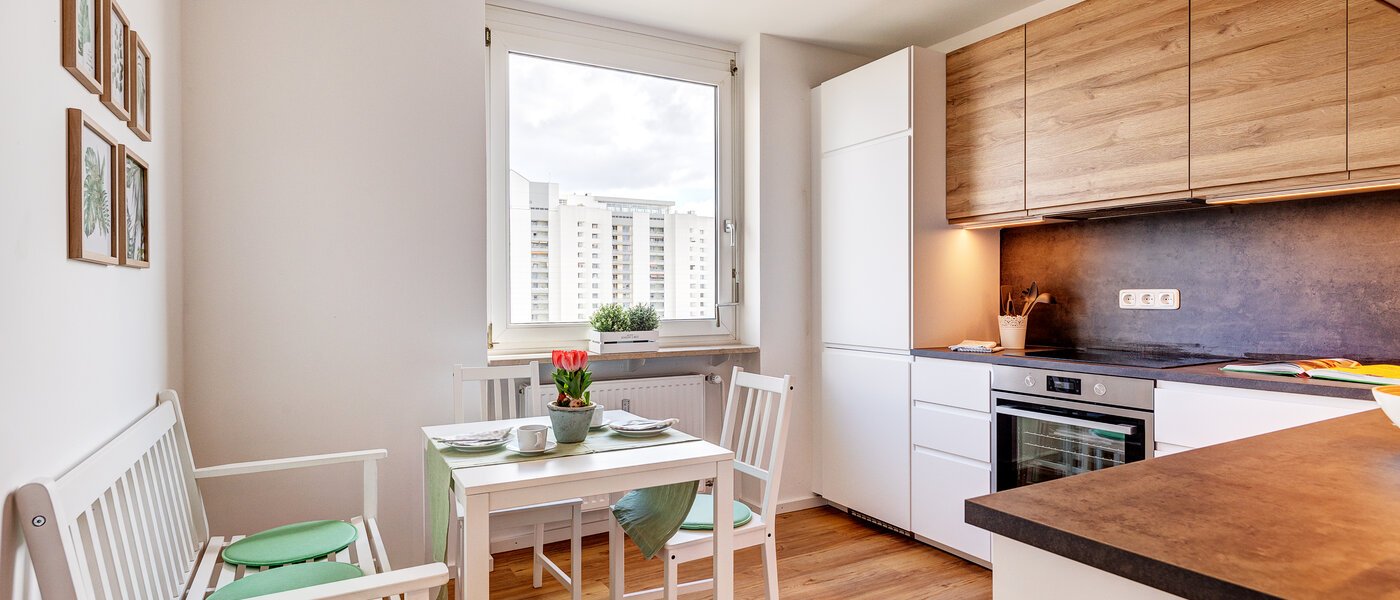 квартира München Aubing 04 кухня 13422