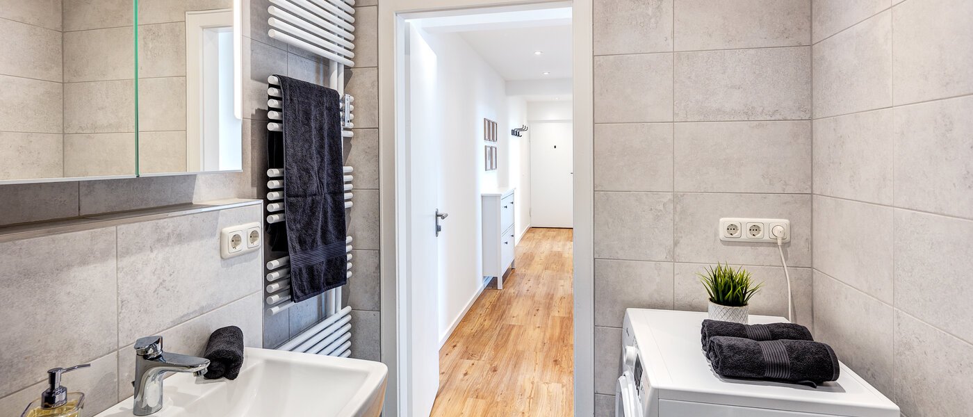 квартира München Aubing 03 ванная комната 13422