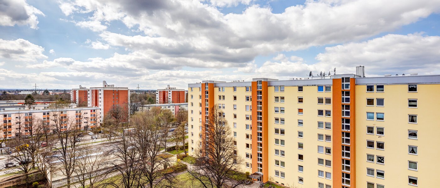 квартира München Aubing 01 вид из окна 13422