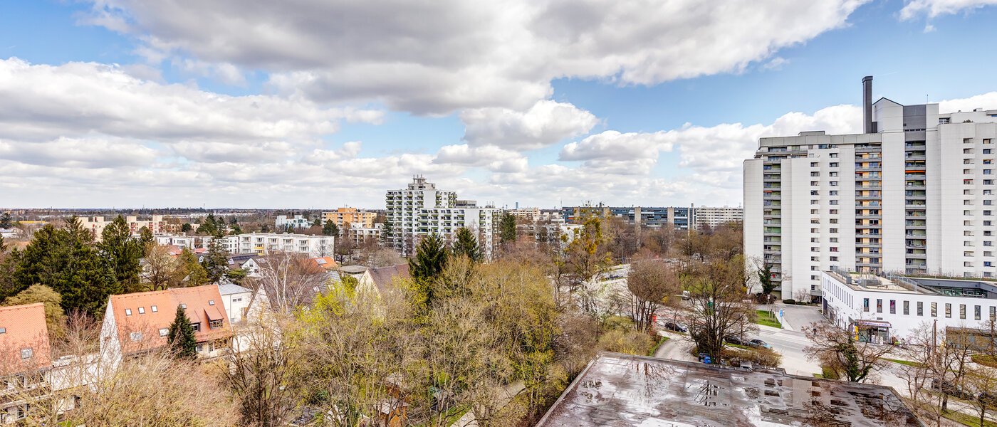 квартира München Aubing 03 вид из окна 13422