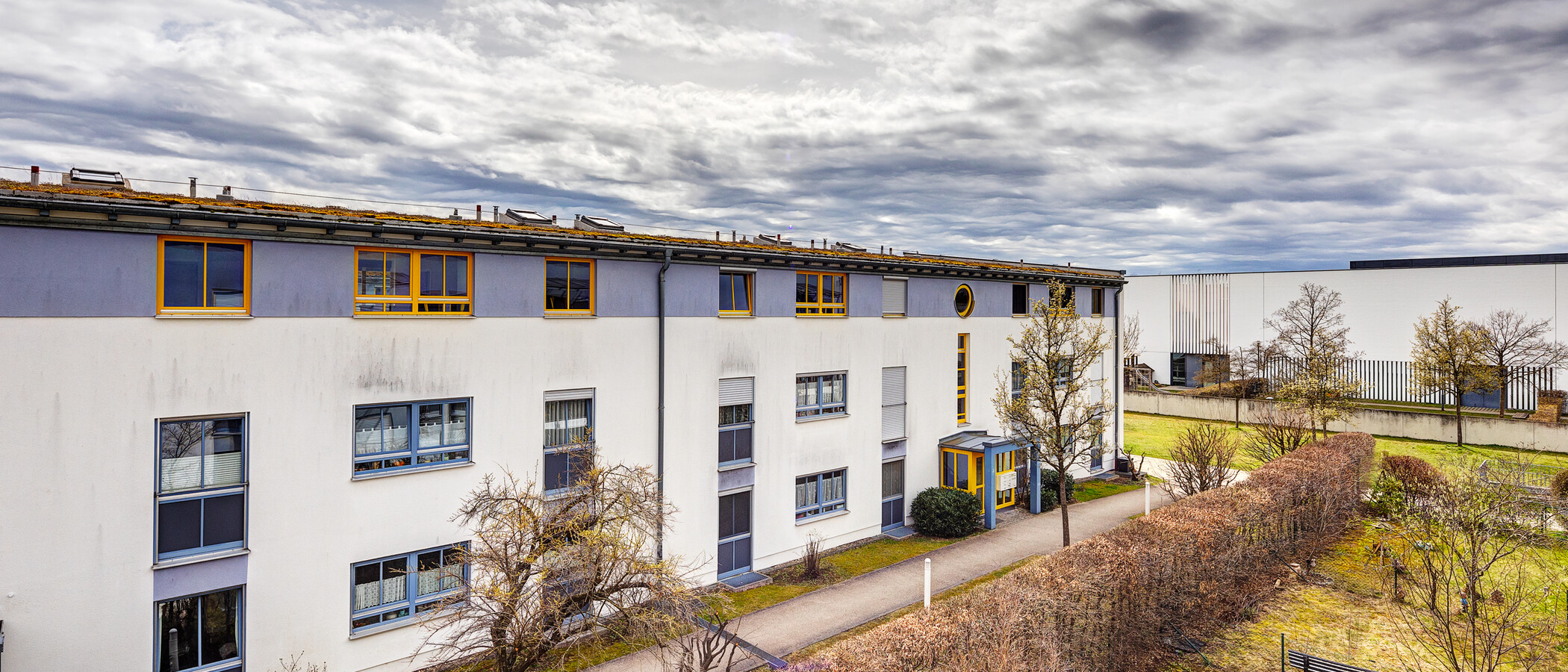 квартира München Messestadt Riem 02 вид из окна 13423