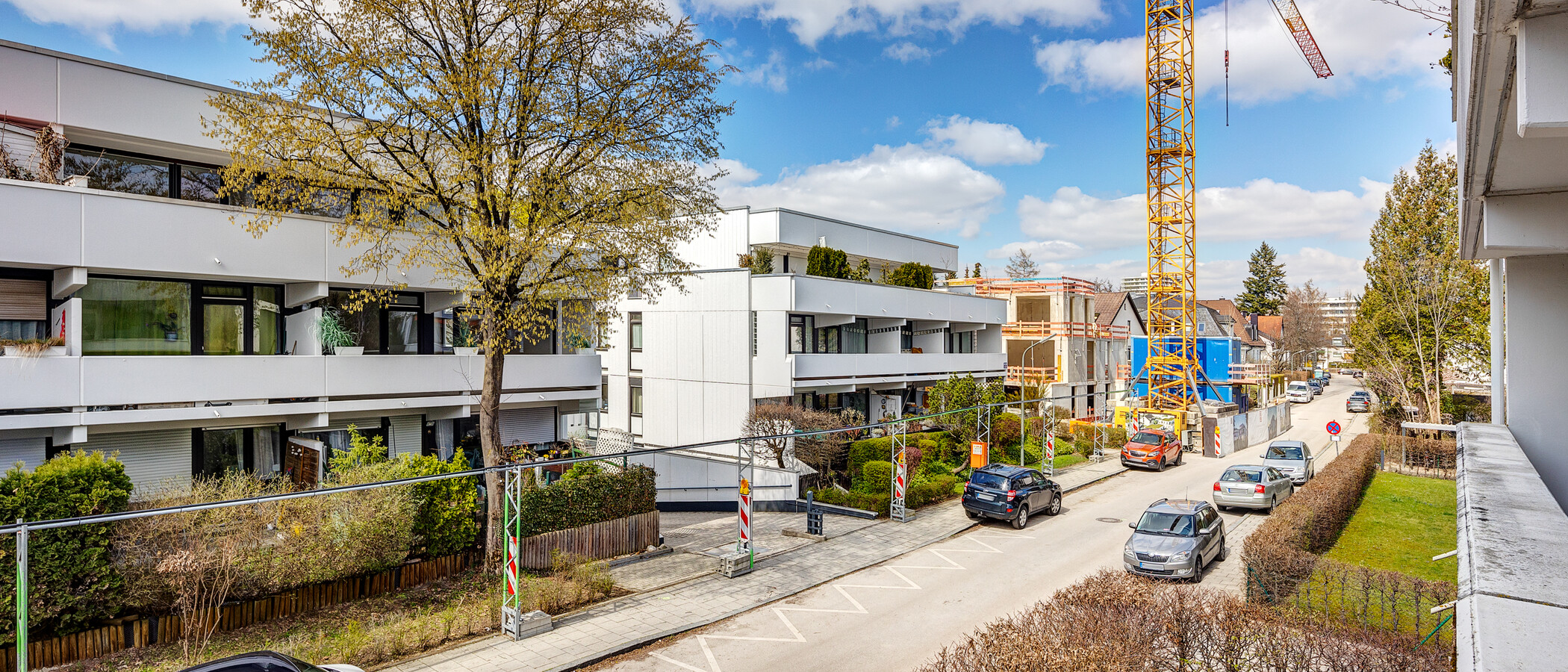 квартира München Bogenhausen 02 вид из окна 13429