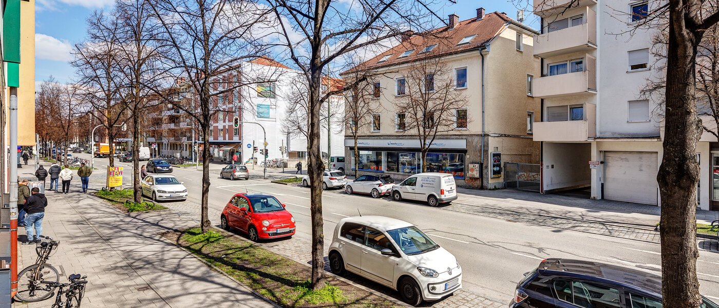 квартира München Milbertshofen 01 вид из окна 13431