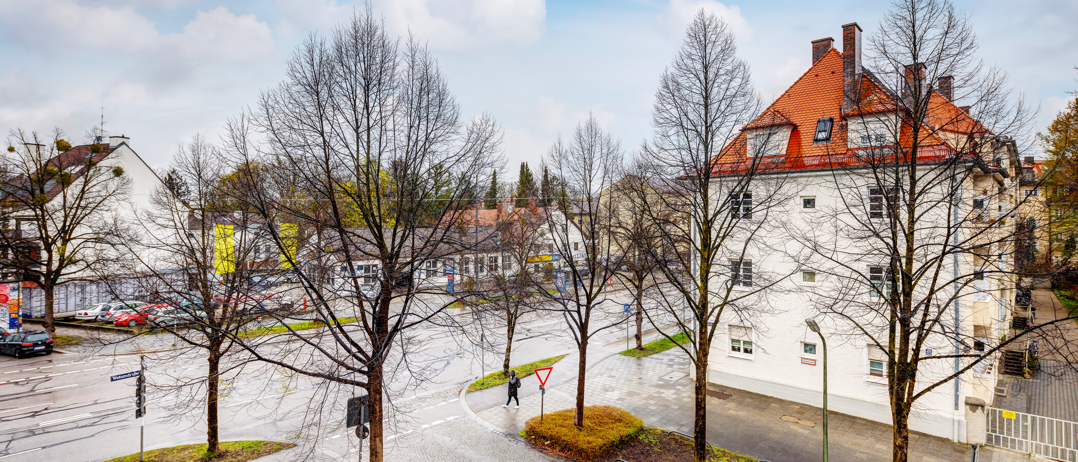 квартира München Nymphenburg 03 вид из окна 13438