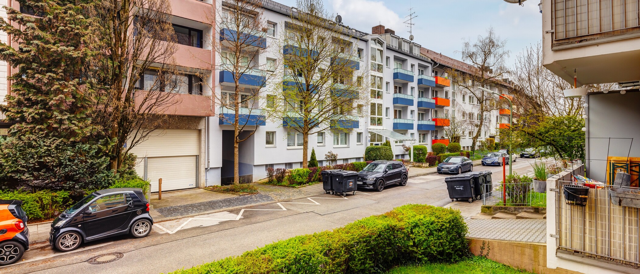 квартира München Sendling-Westpark 02 вид из окна 13445