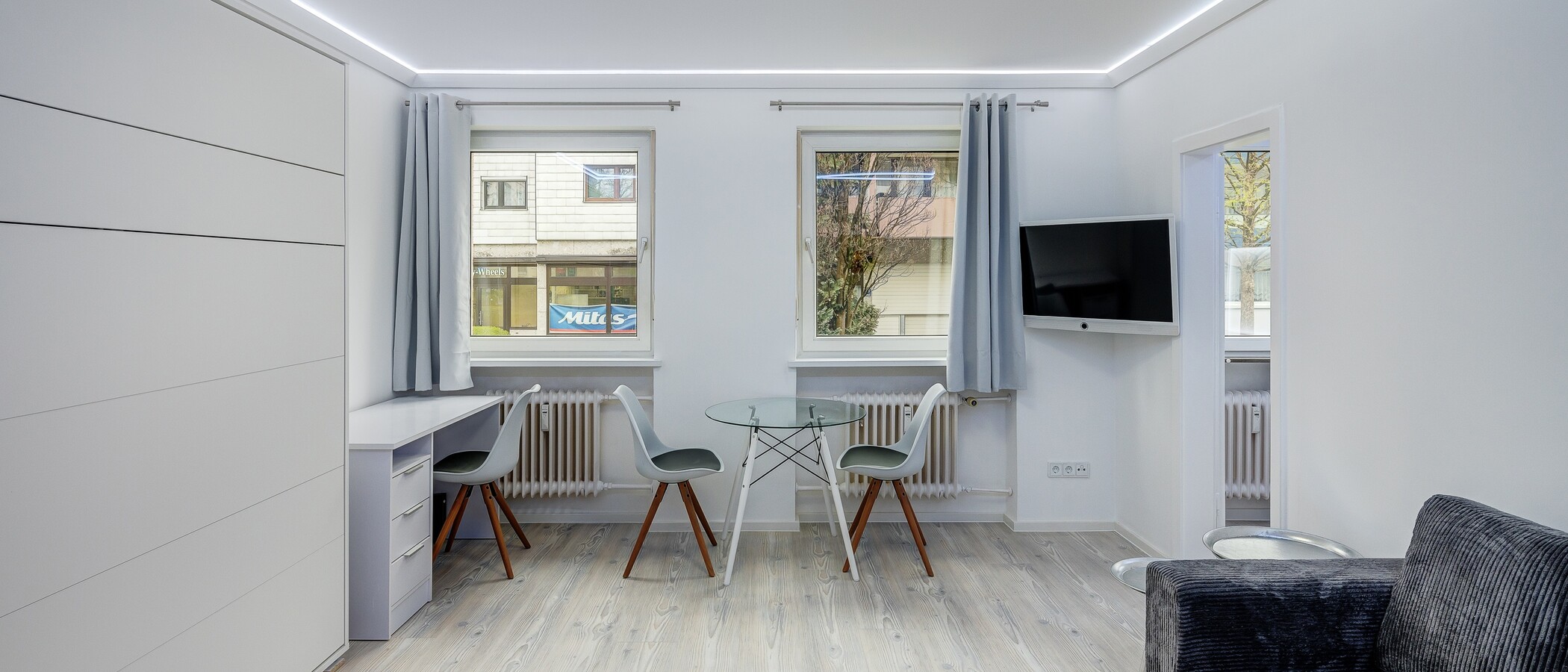 квартира München Sendling-Westpark 03 жилое пространство 13445