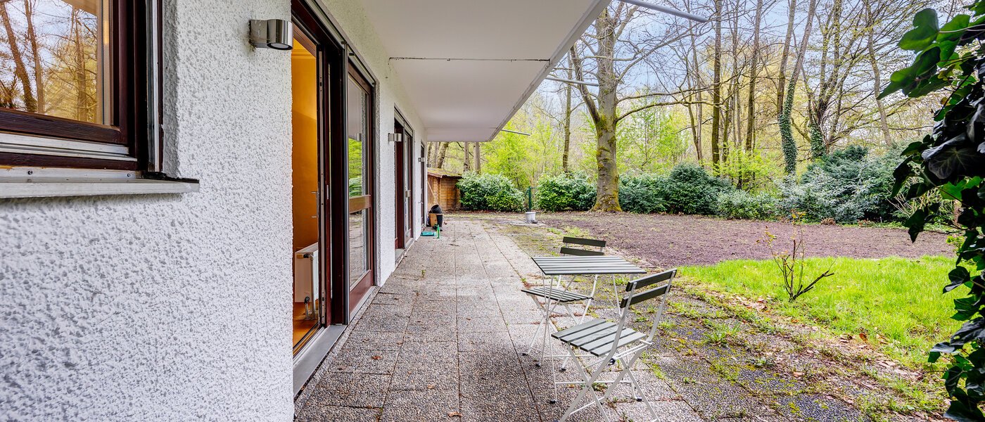 квартира München Schwabing - Alte Heide 03 терраса 13448