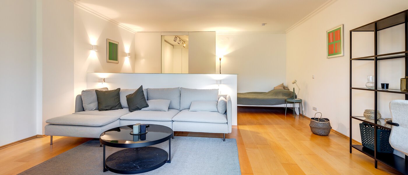 квартира München Schwabing - Alte Heide 01 жилое пространство 13448