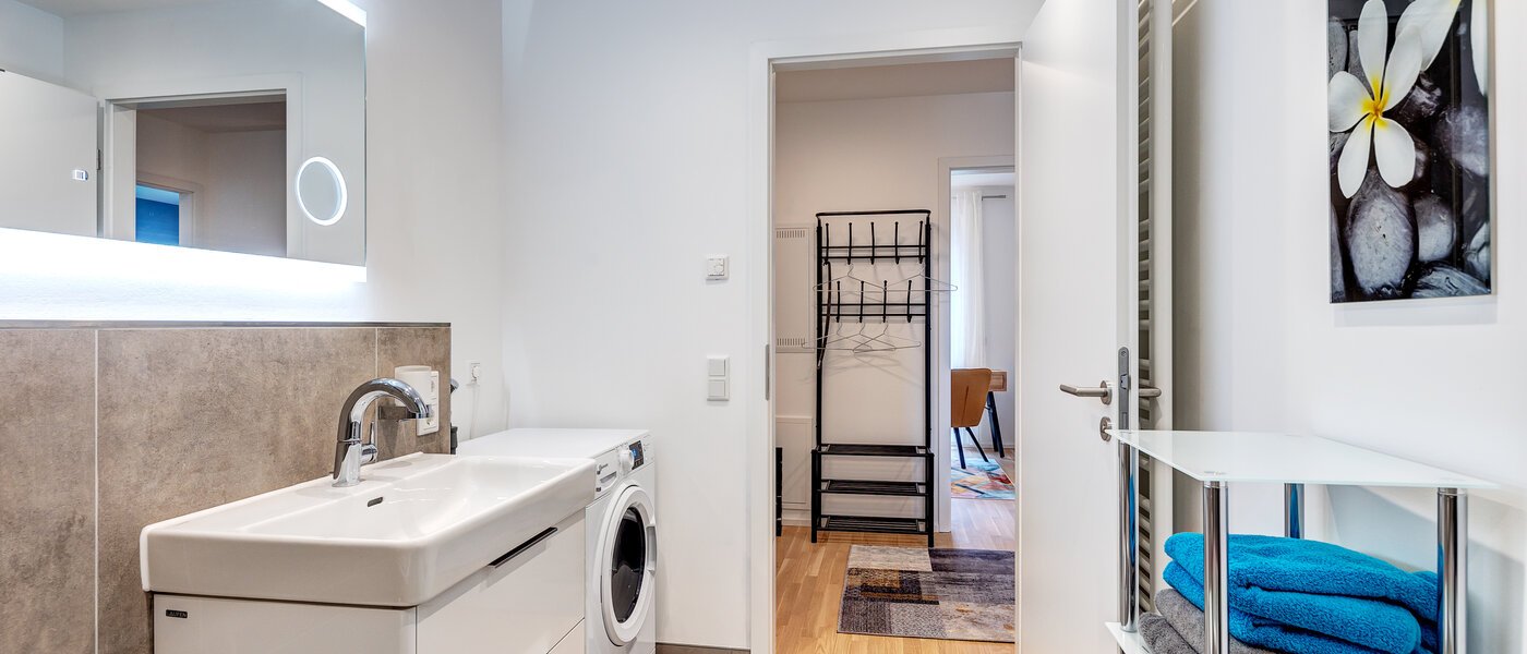 квартира München Moosach 02 ванная комната 13450