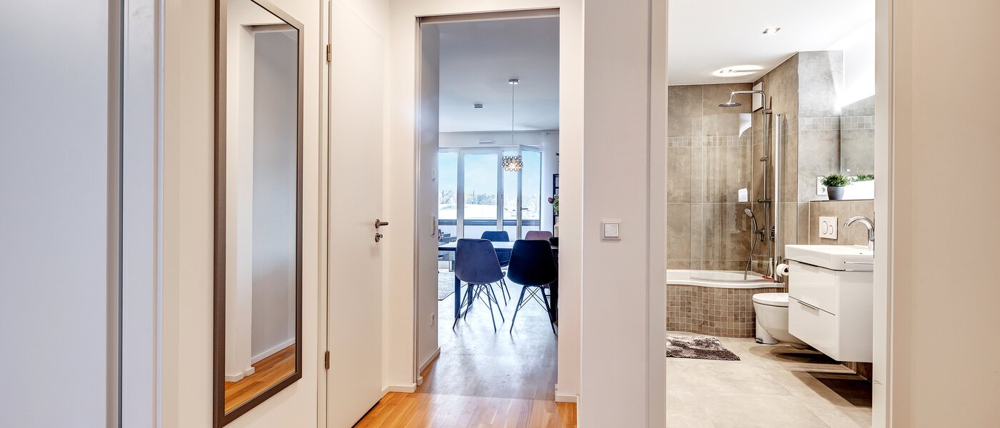 квартира München Moosach 04 коридор 13450