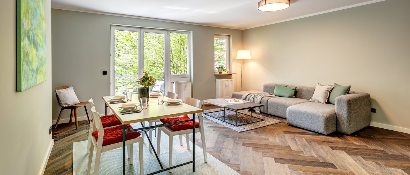 квартира München Ramersdorf 01 жилое пространство 13451