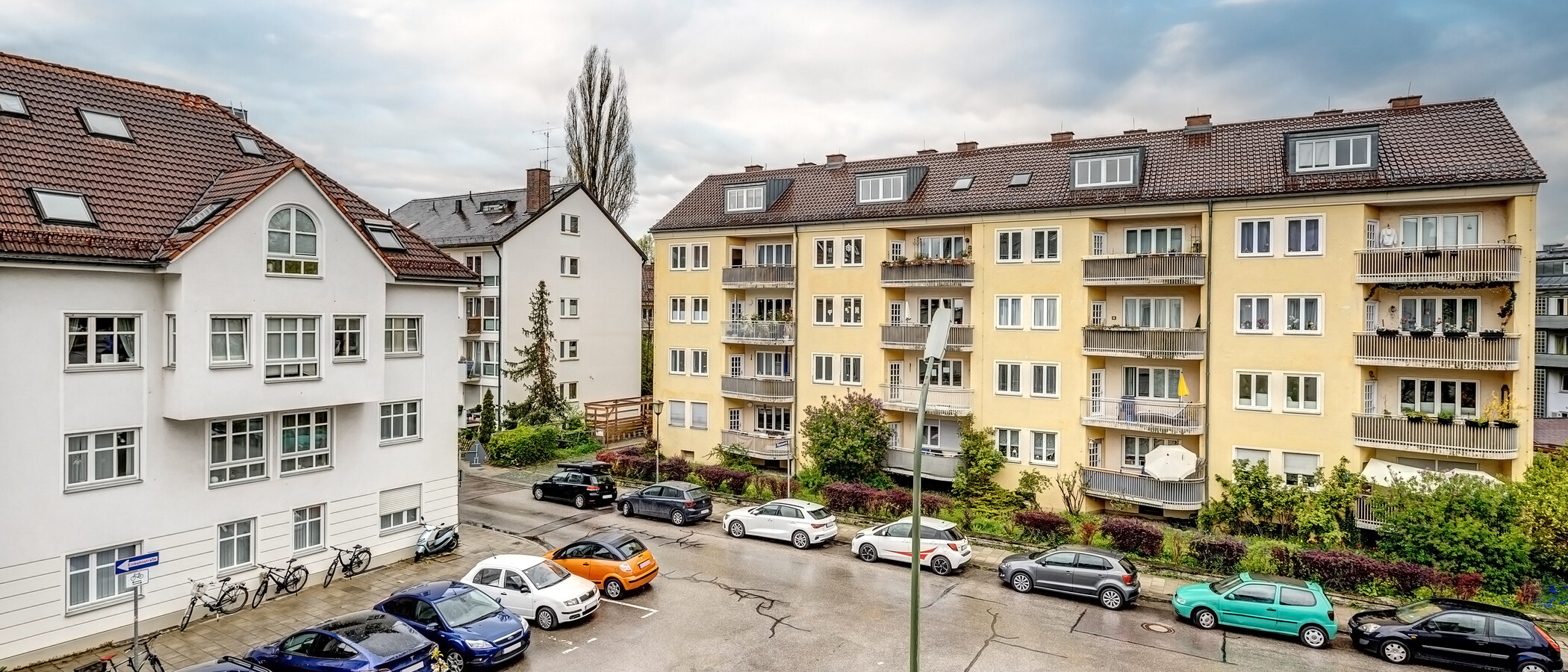 квартира München Nymphenburg 03 вид из окна 13454