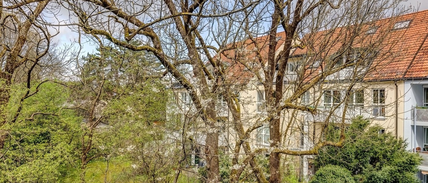 квартира München Moosach 01 вид из окна 13457