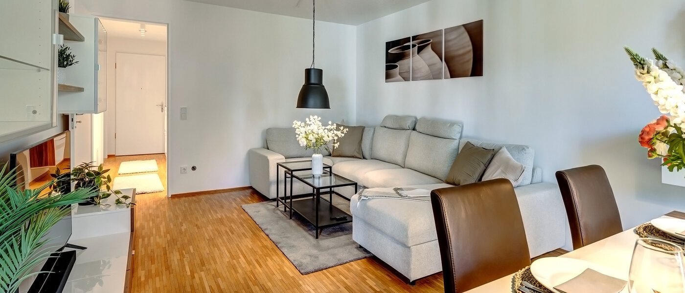 квартира München Moosach 05 жилое пространство 13457