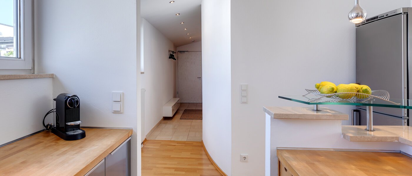 мансардная квартира München Maxvorstadt - Westen 04 кухня 13461