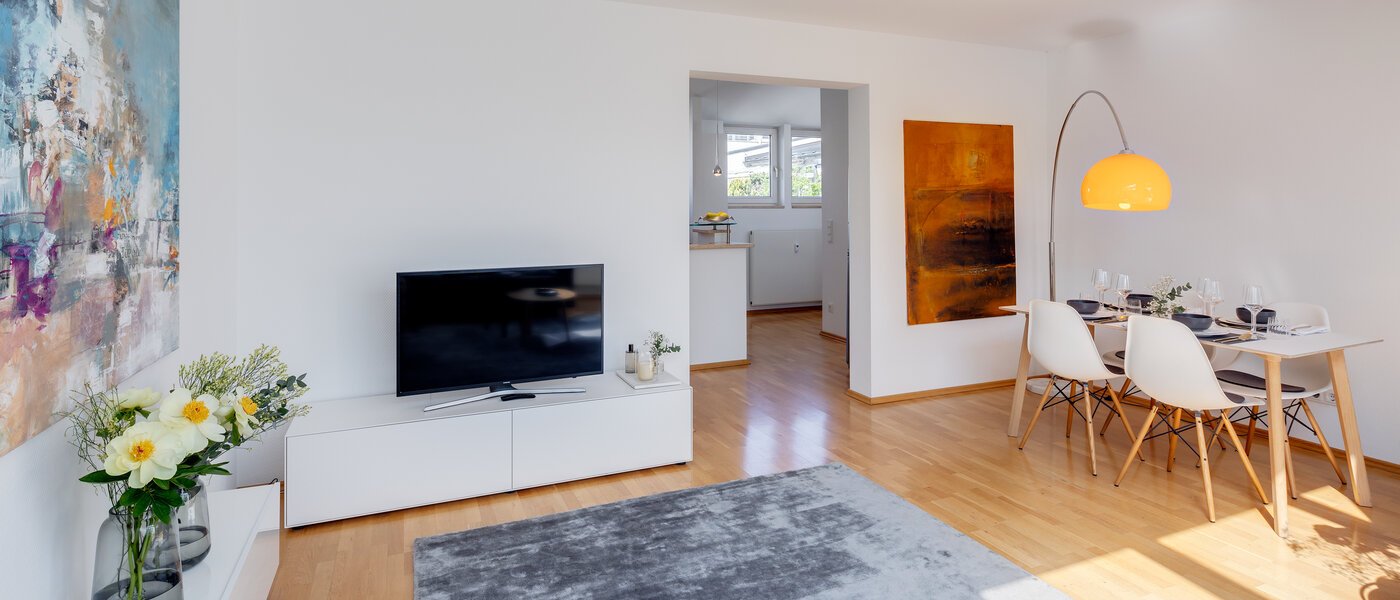 мансардная квартира München Maxvorstadt - Westen 05 жилое пространство 13461