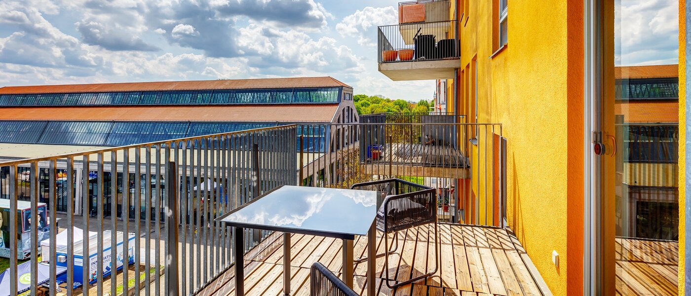 квартира München Schwanthalerhöhe 02 балкон 13468