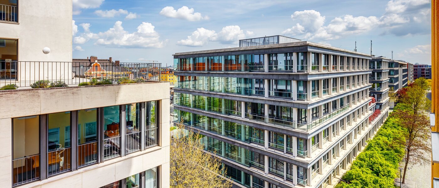 квартира München Schwanthalerhöhe 04 вид из окна 13468