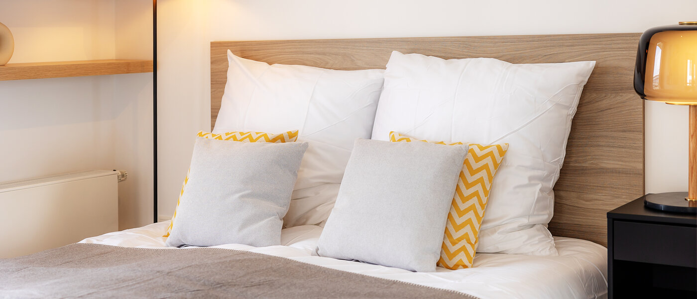 квартира München Schwanthalerhöhe 02 спальная комната 13468