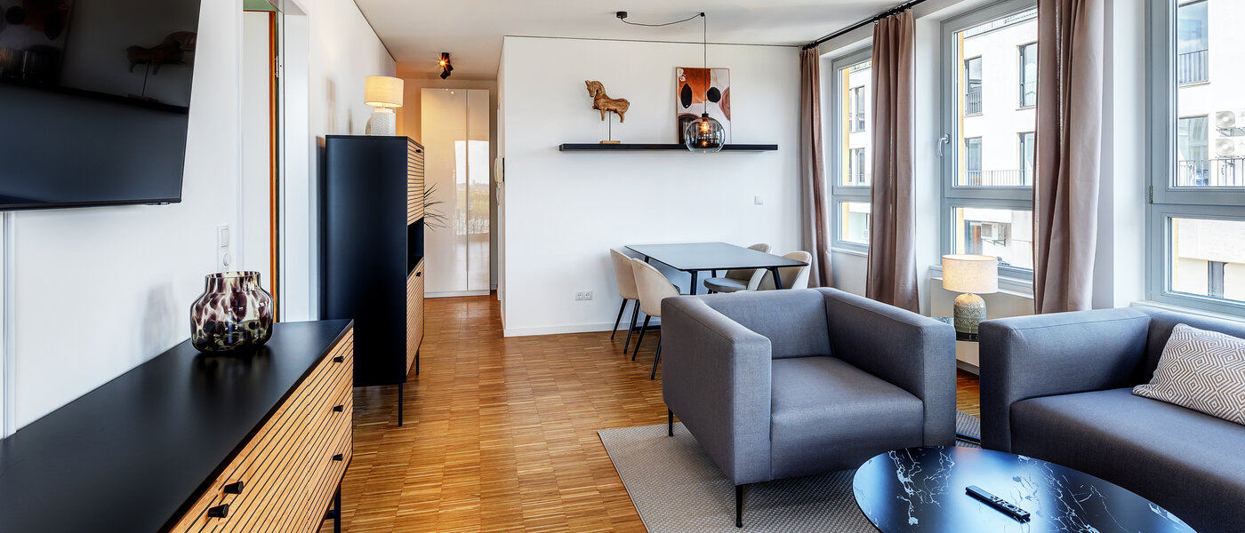 квартира München Schwanthalerhöhe 01 жилое пространство 13468