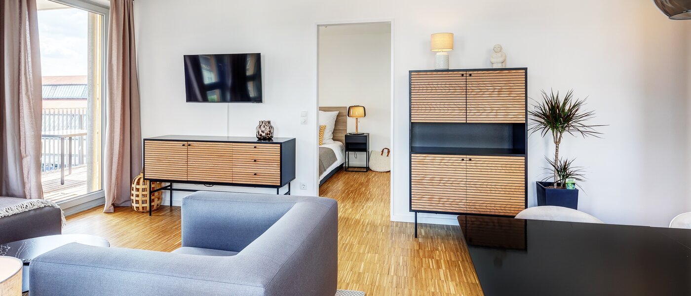 квартира München Schwanthalerhöhe 03 жилое пространство 13468