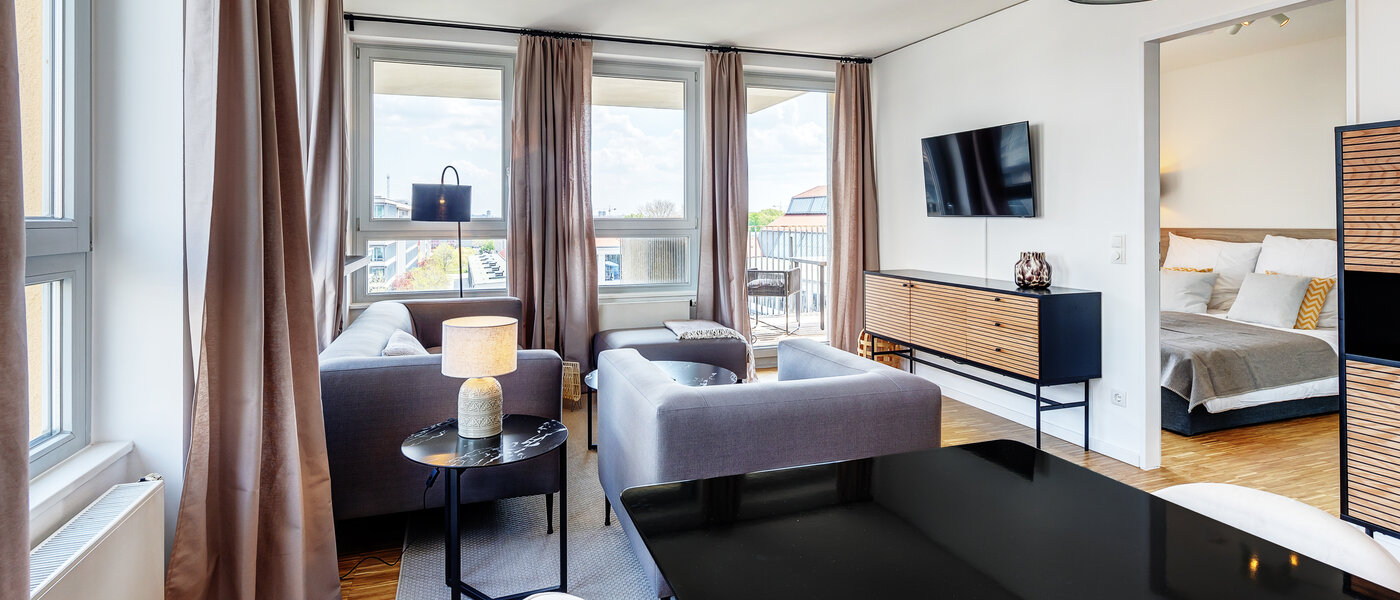 квартира München Schwanthalerhöhe 04 жилое пространство 13468