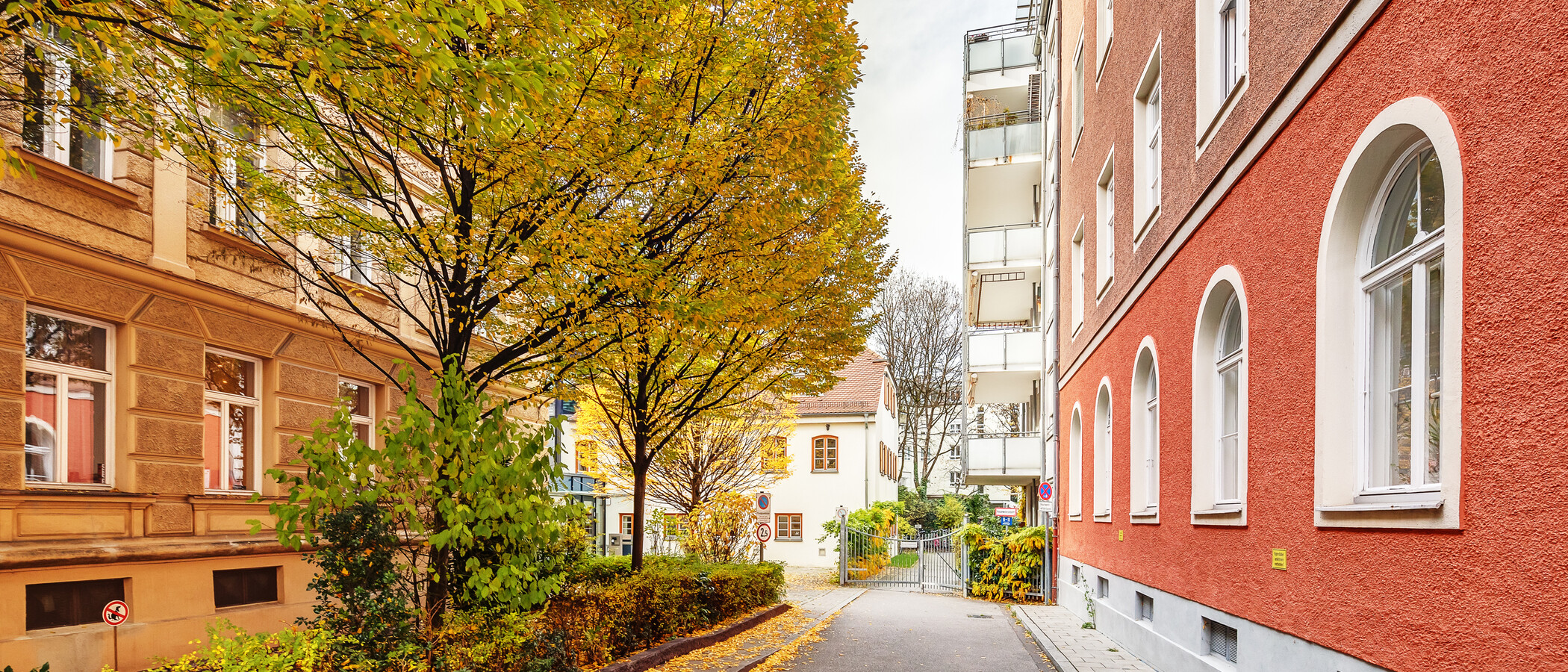 квартира München Lehel 03 внутренний двор  1349