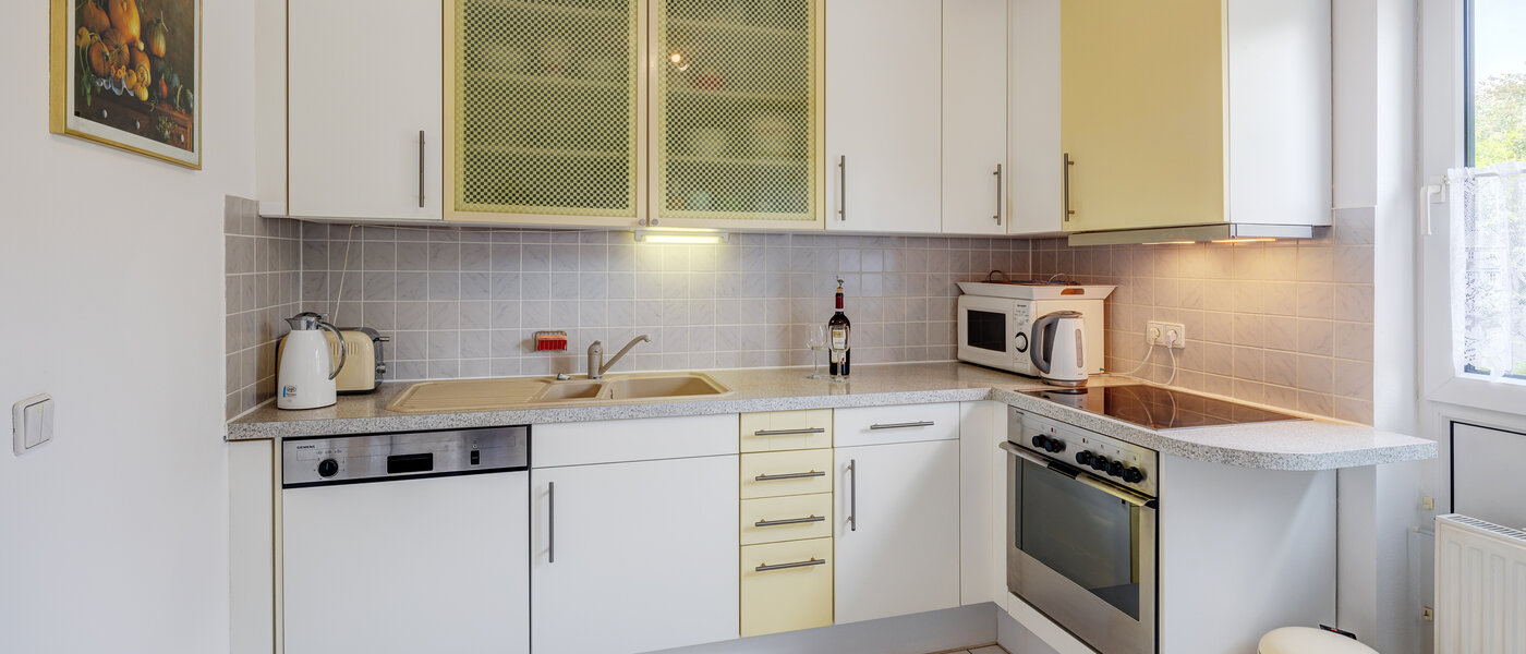 двухэтажная квартира München Waldperlach 02 кухня 13502