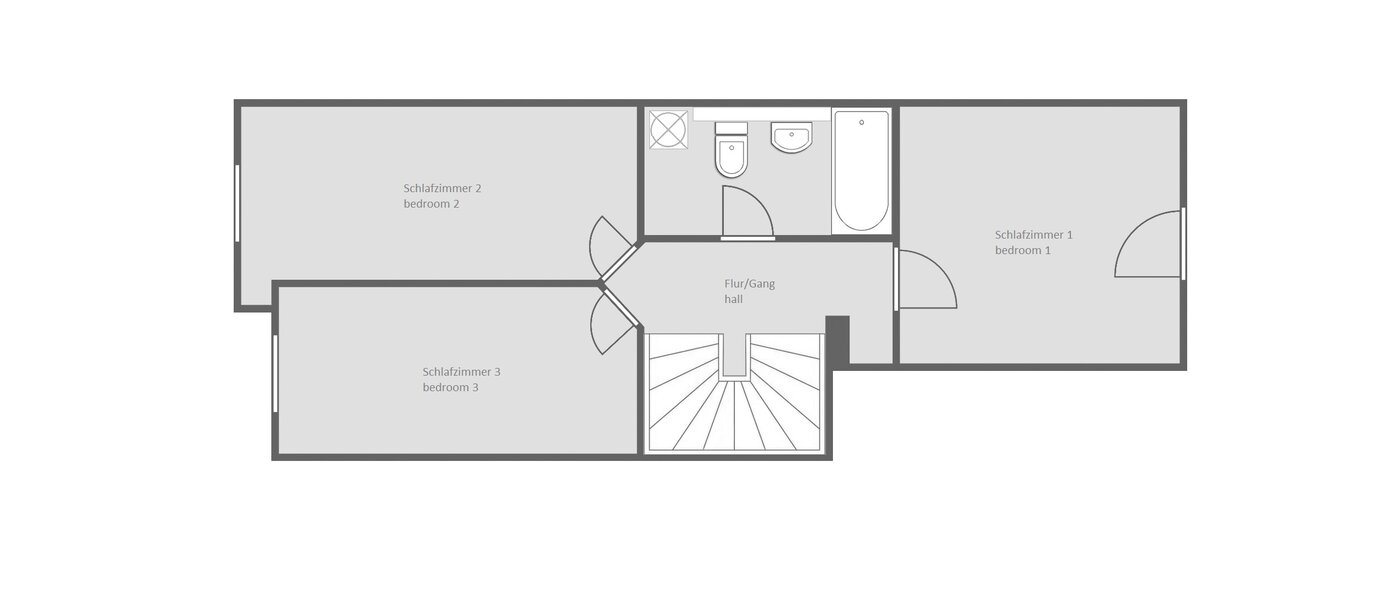 двухэтажная квартира München Waldperlach 02 план этажа 13502