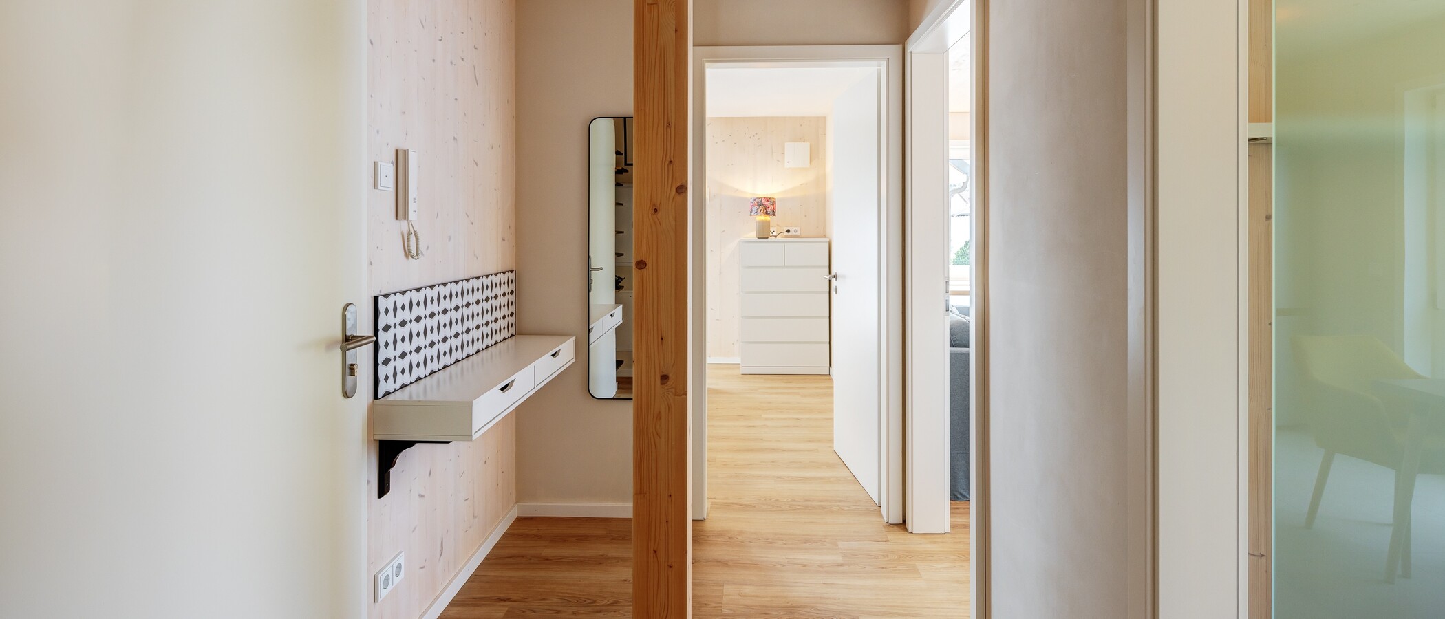 квартира München Berg am Laim 03 коридор 13503