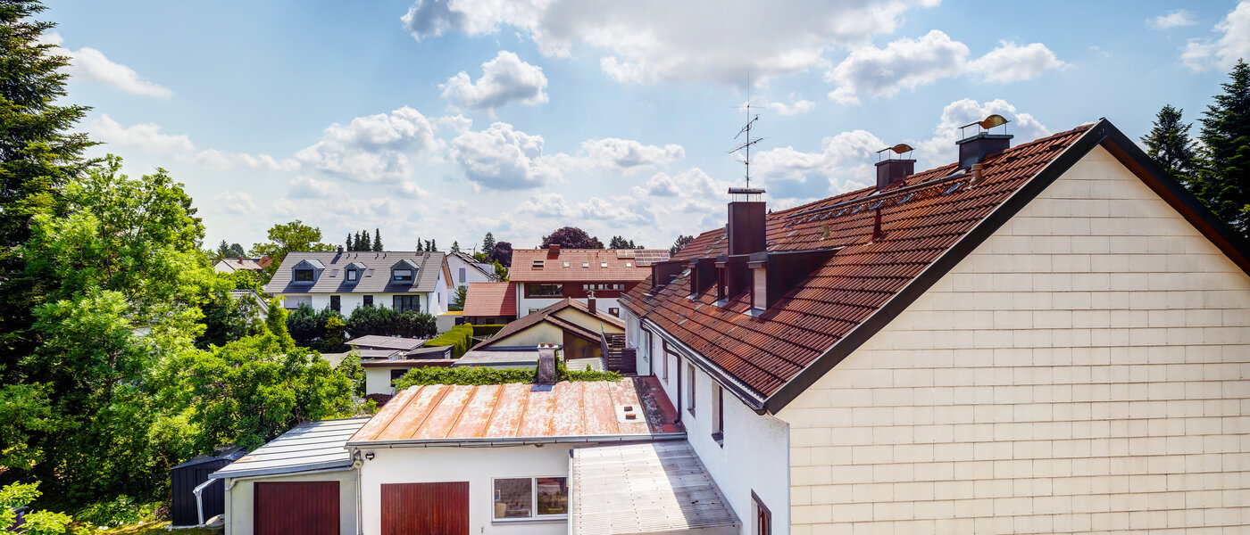 мансардная квартира München Berg am Laim 02 вид из окна 13504