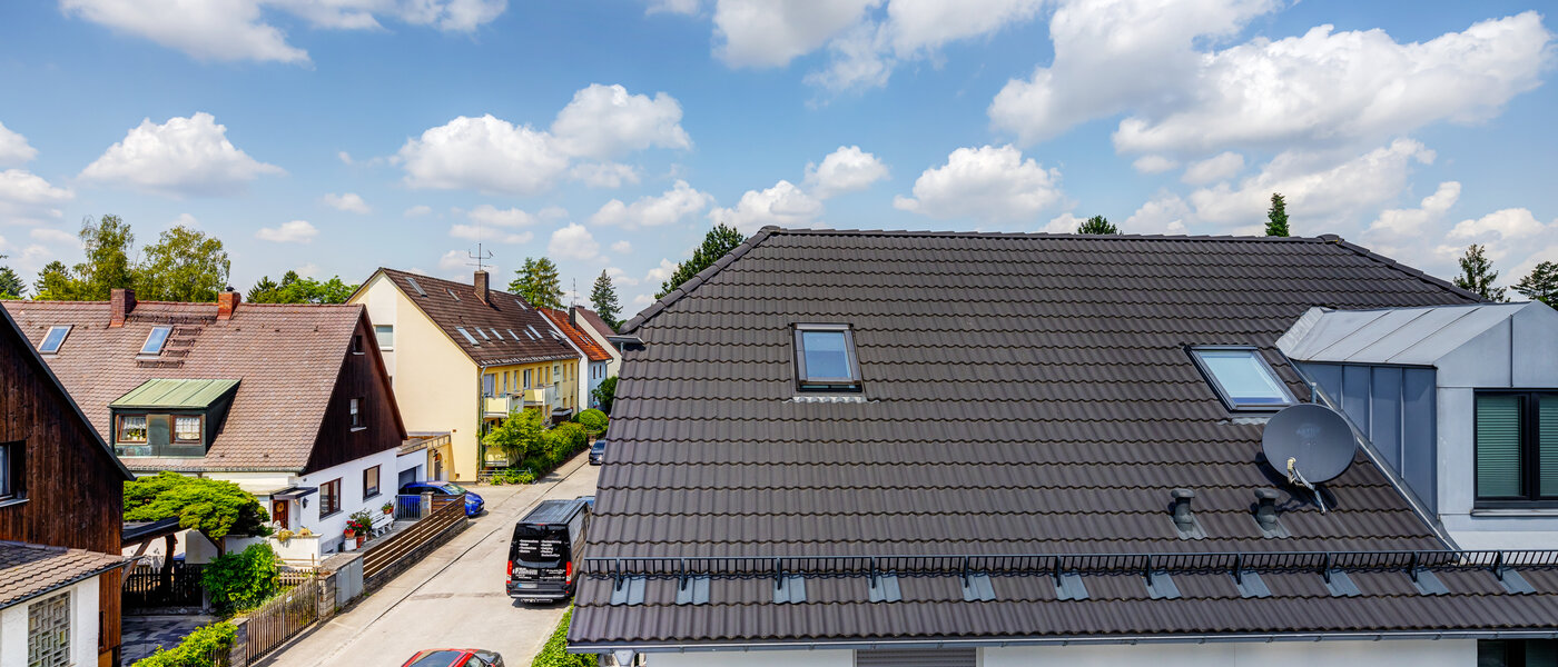 мансардная квартира München Berg am Laim 04 вид из окна 13504